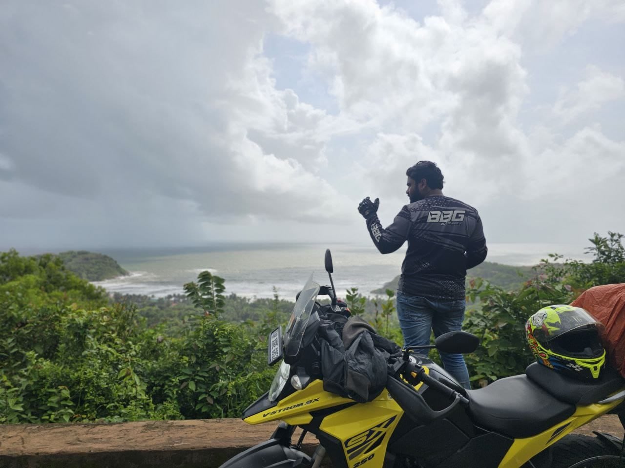 Sai Reddy B, Bound By Bikes rider