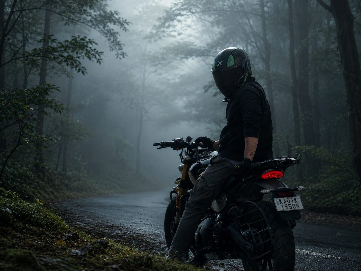 Sharath, Bound By Bikes rider