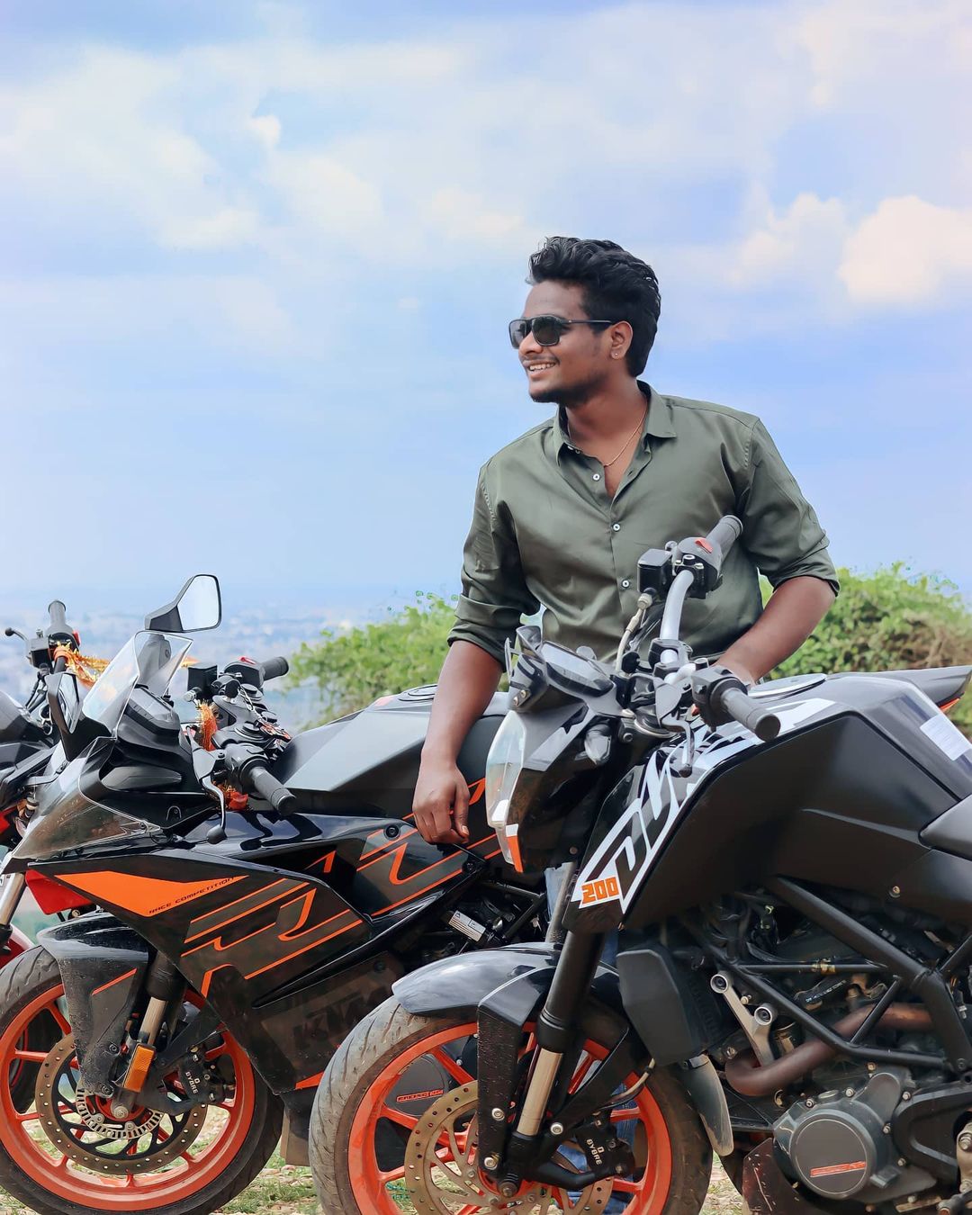 Shiva Sanketh, Bound By Bikes rider